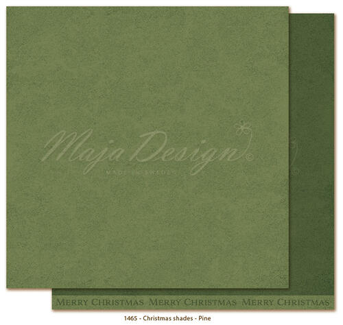 Maja Design - Christmas shades - 12x12" Monochromes Pine