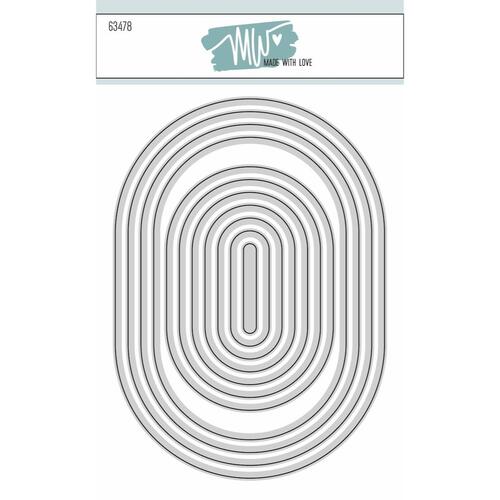 Made with Love dies 63478 - Basic Ovals 1