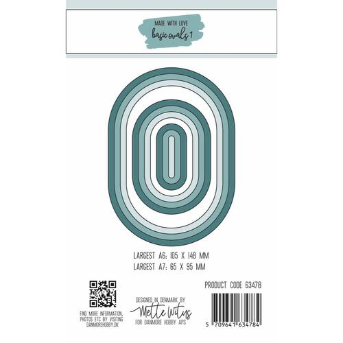 Made with Love dies 63478 - Basic Ovals 1