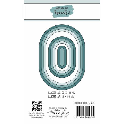Made with Love dies 63479 - Basic Ovals 2