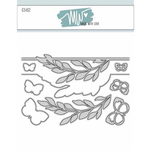 Made with Love dies 63492 - Leafy Border
