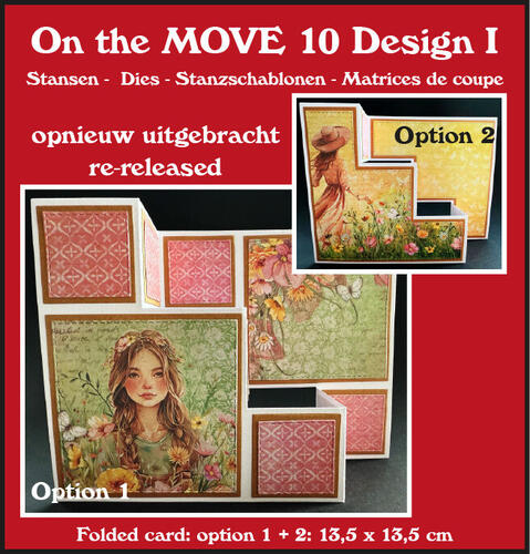 Crealies Dies On the move 10