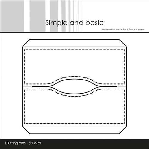 Simple and Basic die SBD628 - Giftcard Insert