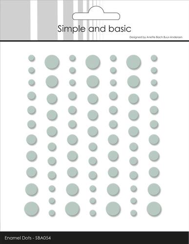 Simple and Basic Enamel Dots SBA054 - Matte Eucalyptus