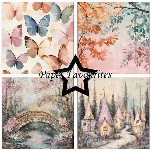 Paper Favourites 15x15 PF563 Woodland Fairy