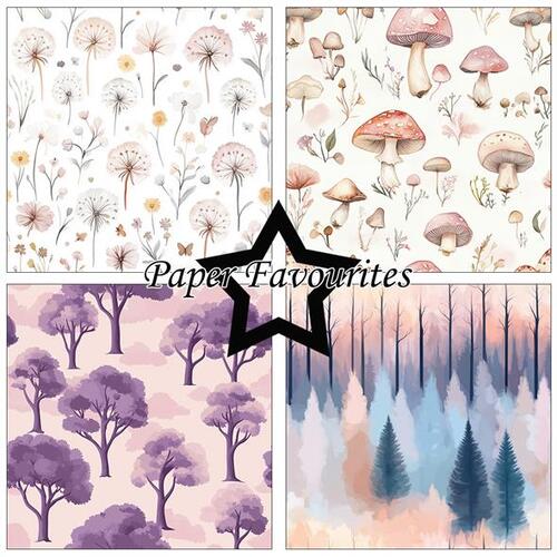 Paper Favourites 15x15 PF563 Woodland Fairy