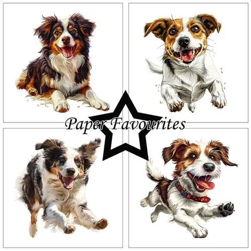 Paper Favourites 15x15 PF526 Farmdogs