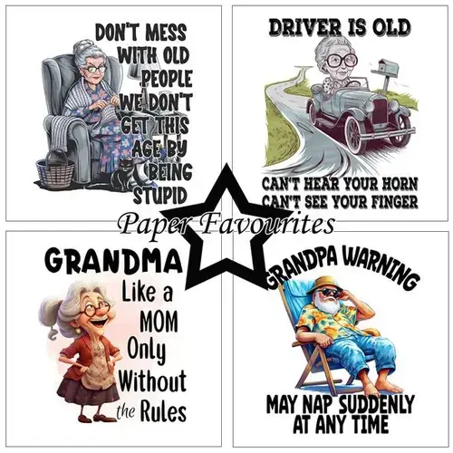 Paper Favourites 15x15 PF524 Funny Quotes #1