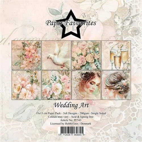 Paper Favourites 15x15 PF543 Wedding Art