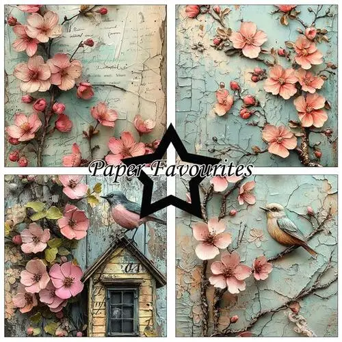 Paper Favourites 15x15 PF529 Flower Journal