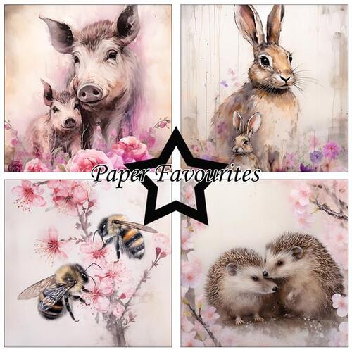 Paper Favourites 15x15 PF539 Wildlife