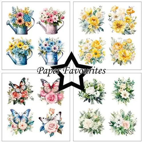 Paper Favourites 30,5x30,5 PF484 Floral Spring