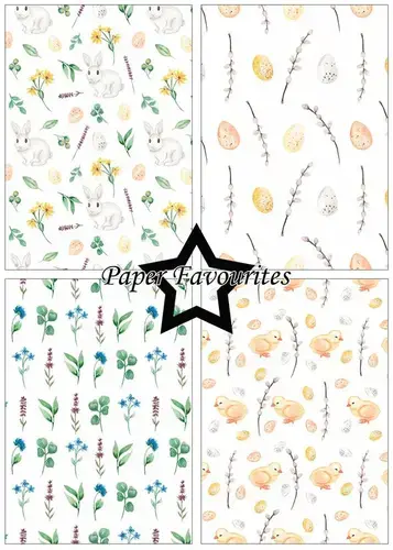 Paper Favourites A5 Paper Pack PFA168 - Watercolour Easter