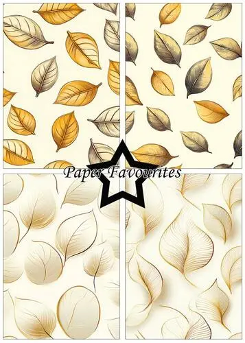 Paper Favourites A5 Paper Pack PFA200 - Leaves