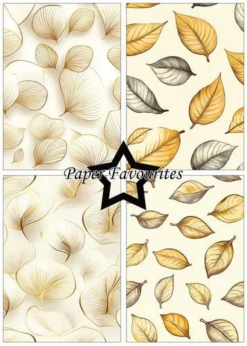 Paper Favourites A5 Paper Pack PFA200 - Leaves
