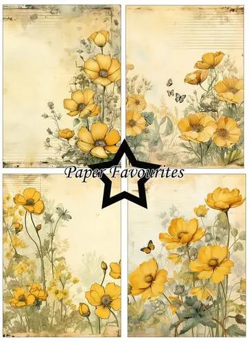 Paper Favourites A6 Paper Pack - Buttercup