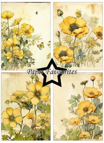 Paper Favourites A6 Paper Pack - Buttercup
