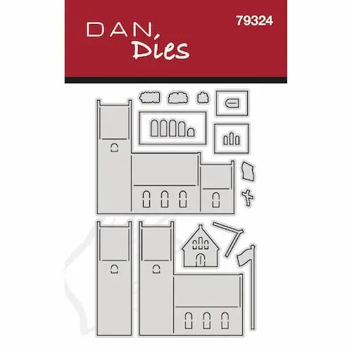 Dan Dies 79324 - Kirke m/ flag