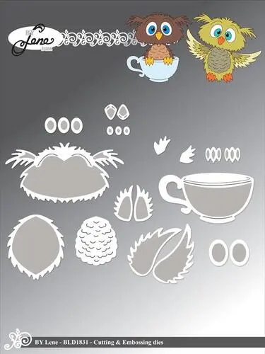 By Lene dies BLD1831 - Owls