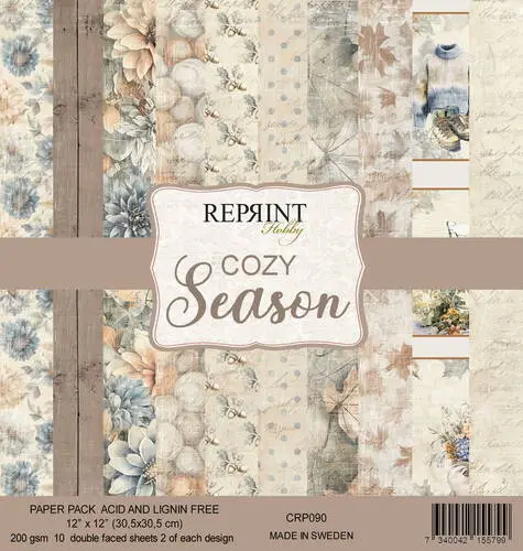 Forudbestilling: Reprint - Cozy Season12x12 Inch Paper Pack