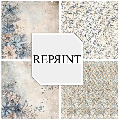 Forudbestilling: Reprint - Winter Vibes 12x12 Inch Paper Pack