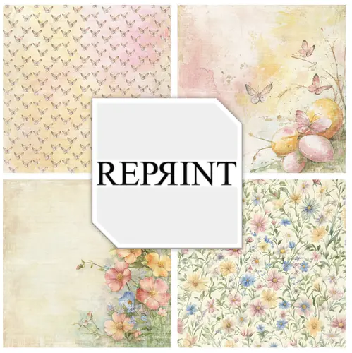 Forudbestilling: Reprint - Hello Easter 8x8 Inch Paper Pack