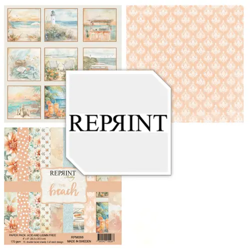 Forudbestilling: Reprint - The Beach 8x8 Inch Paper Pack
