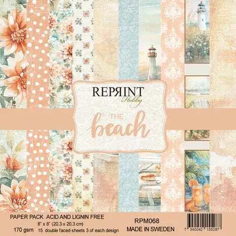 Forudbestilling: Reprint - The Beach 8x8 Inch Paper Pack