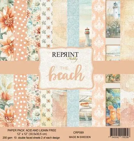 Forudbestilling: Reprint - The Beach 12x12 Inch Paper Pack