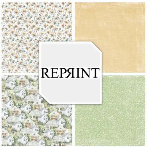 Forudbestilling: Reprint - Summer 8x8 Inch Paper Pack