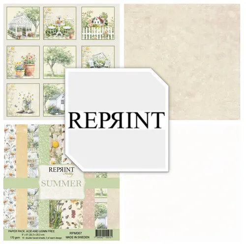 Forudbestilling: Reprint - Summer 12x12 Inch Paper Pack