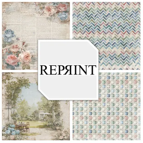 Forudbestilling: Reprint - Quiet Moments 8x8 Inch Paper Pack