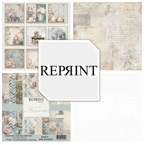 Forudbestilling: Reprint - Quiet Moments 8x8 Inch Paper Pack