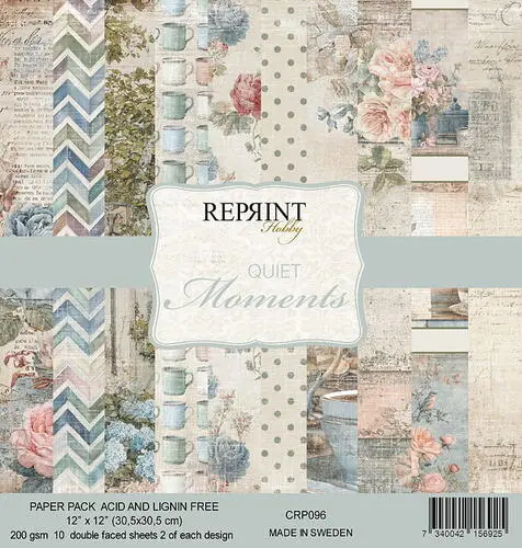 Forudbestilling: Reprint - Quiet moments 12x12 Inch Paper Pack