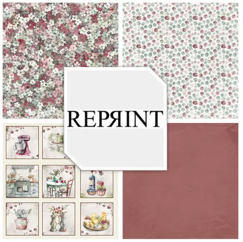 Forudbestilling: Reprint - Kitchen 8x8 Inch Paper Pack