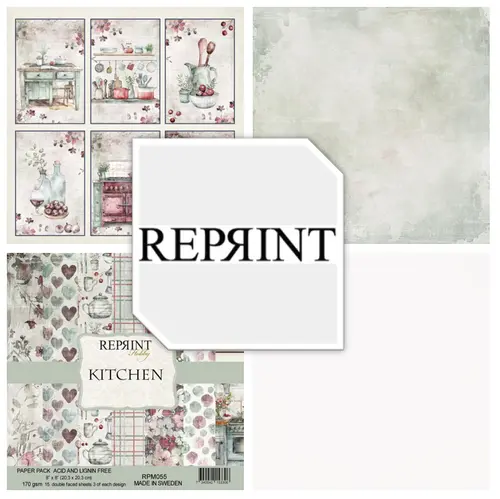 Forudbestilling: Reprint - Kitchen 8x8 Inch Paper Pack