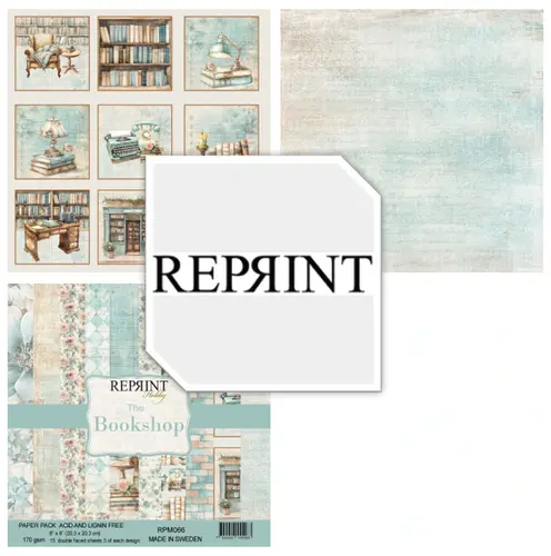 Forudbestilling: Reprint - The Bookshop 8x8 Inch Paper Pack