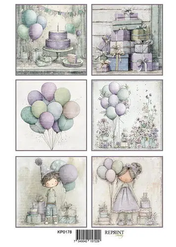 Forudbestilling: Reprint Klippeark - Timeless Party