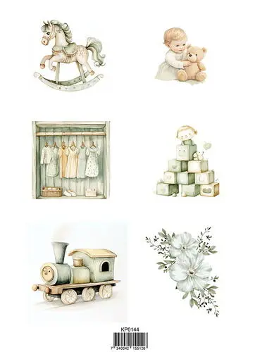 Forudbestilling: Reprint Klippeark - Cutie 2