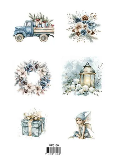 Forudbestilling: Reprint Klippeark - Winter Vibes 2