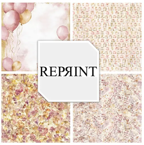 Forudbestilling: Reprint - Congrats 8x8 Inch Paper Pack