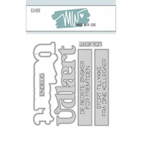 Made with Love dies 63499 - Udlært