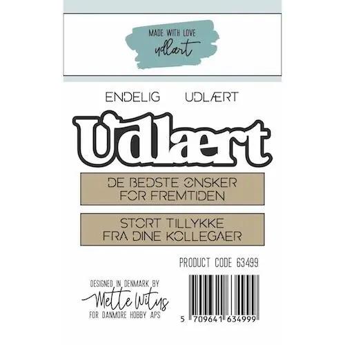 Made with Love dies 63499 - Udlært