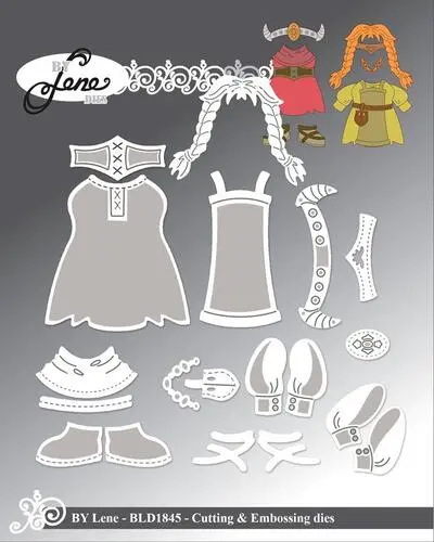 By Lene dies BLD1845 - Accessories for #BLD1844