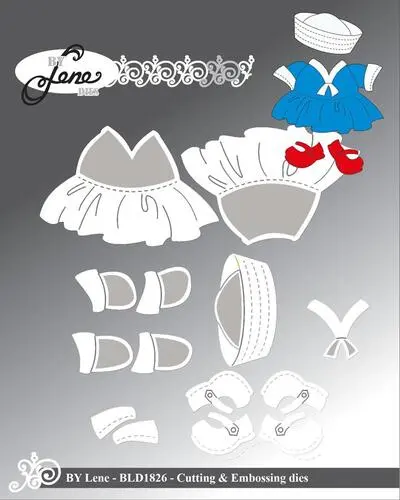 By Lene dies BLD1826 - Accessories for #BLD1816
