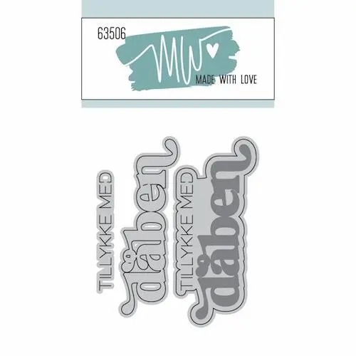 Made with Love dies  63506 - Dåben