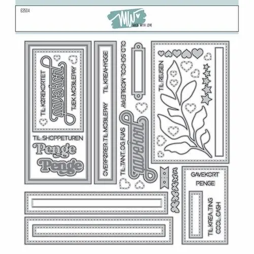 Made with Love dies 63504 - Sketches 16