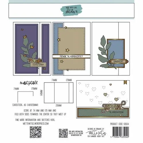 Made with Love dies 63504 - Sketches 16