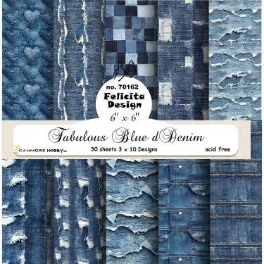 Felicita Design 15x15 - 70162 - Fabulous Blue Denim