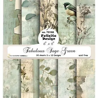 Felicita Design 15x15 - 70160 - Fabulous Sage Green